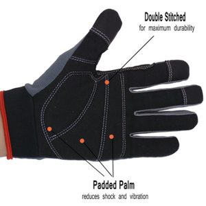 Guantes de seguridad de color personalizados Guantes de trabajo industrial de trabajo pesado de etiqueta privada - Product Image 3