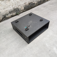 Kkmark Mini étui portable empilable 2U 3U 4U 6U 8U 12U 16U 19 "moulé dans l'espace pour amplificateur de vol demi-rack