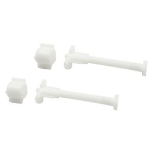 Kit de tornillos y tuercas de ala Quick Fix para asientos Vulcanoe Etna, color blanco, 19,5 cm de longitud - Product Image 1