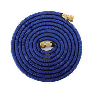 Huabangshi Expandable Water Hose 3X Extendable Aluminum Alloy <b>Braided</b> Garden Hose <b>For</b> Car Washing And Watering Plants - Product Image 3