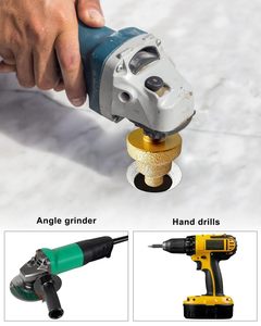 Broca Escalonada de 20, 35 y 50 mm, Broca Cónica de Diamante Tipo Pagoda, Rosca M10, <span class=keywords><strong>para</strong></span> Mármol/Hormigón/Granito/Cuarcita, Escariador Cónico <span class=keywords><strong>Multicapa</strong></span> - Product Image 5