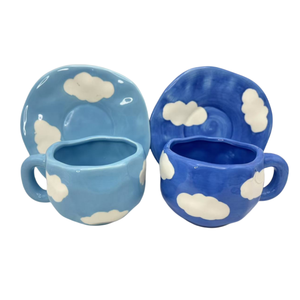 Gran oferta Ins Hand Pinch, taza de café de cerámica personalizada, platillo, <span class=keywords><strong>tazas</strong></span> de Espresso hechas <span class=keywords><strong>a</strong></span> <span class=keywords><strong>mano</strong></span>, juego de <span class=keywords><strong>tazas</strong></span> de té Turkiye - Product Image 6