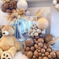 Toptan Mat Lateks Balon Zinciri Paketi Doğum Günü Partisi Süslemeleri Tatil Düzenlemeleri Garland/Balon Kombinasyon Setleri