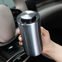 Diffuseur d'arômes automobile portable en alliage d'aluminium, sans eau, pour huiles essentielles, petit diffuseur électrique de parfum pour voiture, vente en gros