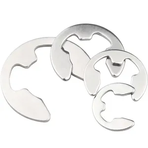 Stainless Steel E Type Retaining Rings E-Clip Ring 6mm--12mm E-Clip Ring Circlip