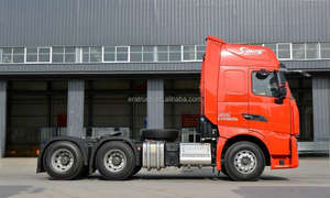 Camión de servicio pesado usado Sino Howo TH7 6x4 Diesel Euro6 Tractor Head Logística Transporte Camión tractor de 10 ruedas - Product Image 3