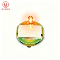 Module LED scintillant mini 5 mm 3V CR2032, blanc chaud, auto-adhésif, pour présentoirs, artisanat, boîtes cadeaux, décoration