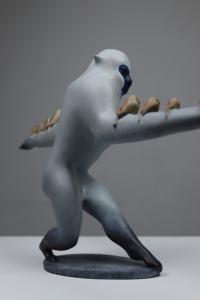 Scultura in bronzo 'Nel bosco' - Product Image 5