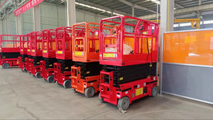 6-13,8-метровый электронный полностью автоматический самоходный ножничный подъемник для строительных работ с сертификатом CE - Product Image 2