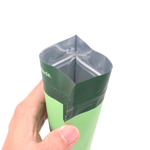Bolsa con Cierre Personalizada, Impresa en Huecograbado, Reutilizable, con Cierre Hermético, Apta para Alimentos, Laminada con Papel de Aluminio, Resistente a la Humedad, Acabado Mate, para Bebidas Matcha Latte - Product Image 3