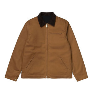 Factory Supply Detroit Custom Heavyweight Cotton Mens Heavy Duty Duck Work <b>Canvas</b> <b>Jacket</b> - Product Image 1