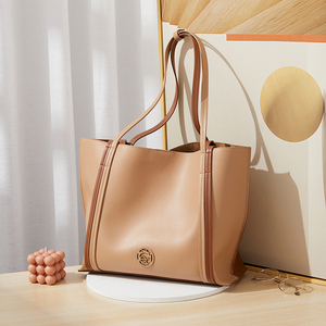 Bolso de mano de cuero de vaca de gran capacidad para mujer, bolsa de mano femenina, de diseñador, de lujo, de cuero genuino, grande, gran oferta, <span class=keywords><strong>2022</strong></span> - Product Image 3