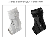 Attelle de soutien de cheville de compression FSPG avec sangles stabilisatrices pour prévenir et récupérer des entorses de cheville