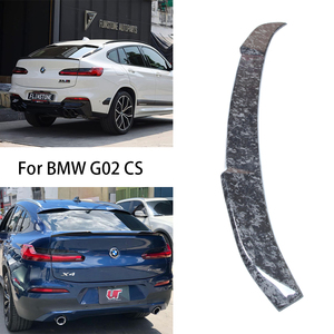 For X4 G02/X4M F98 CS Style Forged Carbon Fiber <b>Rear</b> <b>Spoiler</b> Trunk Wing 2018-2024 - Product Image 2