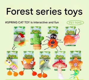 Minerva Manufactory Prix pas cher Plushy Interactive Forest Series Packs de 10 Pet Cataire Self Entertainibg Pet Cat Mordre <span class=keywords><strong>Jouet</strong></span> - Product Image 2