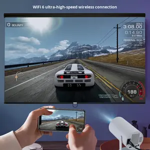 Proiettore CRT Portatile Intelligente HY300 Android 11.0 HD 120 Lumen, Nuovo Modello Direttamente dalla Fabbrica - Product Image 4