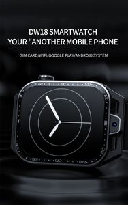 Montre intelligente 4G DW18 Surveillance du sommeil étanche de la fréquence cardiaque Relojes Inteligentes Multi Sports Mode Wearable Devices - Product Image 5