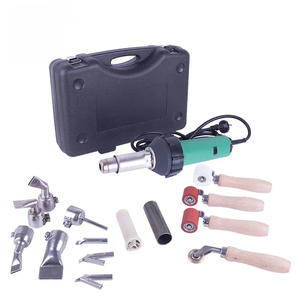 Nueva <span class=keywords><strong>Pistola</strong></span> <span class=keywords><strong>de</strong></span> Soldadura <span class=keywords><strong>de</strong></span> Aire Caliente Portátil Honghao 1600W, Kits <span class=keywords><strong>de</strong></span> Soldadura <span class=keywords><strong>de</strong></span> Plástico PP Compatibles con 20-40mm, 220V/120V 50/60Hz, Parámetros Manuales - Product Image 3
