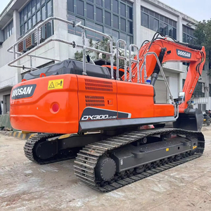 Modèle populaire de pelle sur chenilles Doosan DX300 d'occasion grande machinerie de construction de 30 tonnes à prix bon marché à vendre à Shanghai - Product Image 1