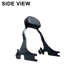 Appuie-dos de passager mini style club à dégagement rapide pour moto Harley <span class=keywords><strong>Sportster</strong></span> XL883 48 2004+ - Product Image 4