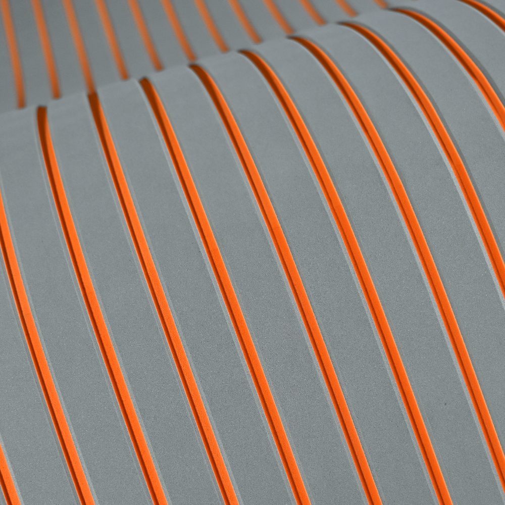 Gris clair/Orange