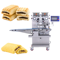 Machine professionnelle Beikn pour la fabrication de rouleaux de figues, machine à barres fourrées aux dattes, machine à enrober les biscuits Fig Newton
