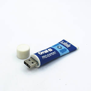 عصاة أسنان من كلوريد البولي فينيل عالية الجودة على شكل usb سائبة 16 جيجابايت شكل تلميع الأحذية - Product Image 5