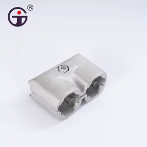 China Industrie 28Mm Flexibele Aluminium Buis Verbinding Aluminium Connector Hoekverbinding Buis Diplomopore Verbinding Aluminium Magere Verbinding