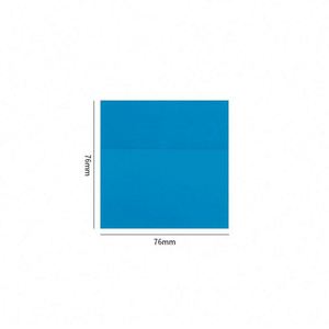 Bloc de Notas Adhesivas Transparentes HengXin de 3*3 Pulgadas, Papelería, Autoadhesivas, Fluorescentes, Material Escolar - Product Image 4