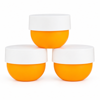 Vente en gros de pots en PP personnalisés de grande capacité pour crème pour le visage, 30/50/75/100/150/200/300/500g, pots en plastique à paroi simple