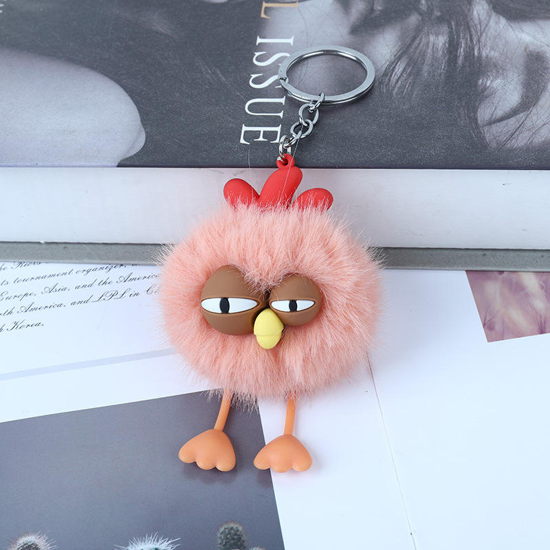 Petit coq clignotant-rose foncé