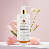 Gel Douche Naturel FDOB 400ml Blanchissant & Nourrissant Sans Hydroquinone avec Vitamine C pour Tous Types de Peau
