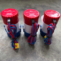 Pompe de cale Mambaflo 350/750/1100GPH 12V DC, pompe à eau marine pour le drainage des cabines de bateaux et yachts