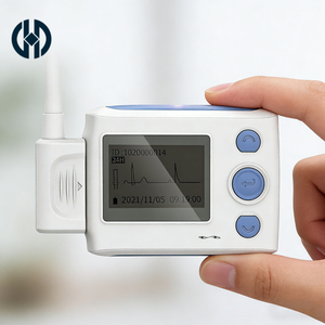 Moniteur <span class=keywords><strong>Holter</strong></span> 12 pistes pour usage hospitalier, réponse en fréquence de 0,67 Hz à 40 Hz, stockage de données 24 heures sur carte SD - Product Image 3