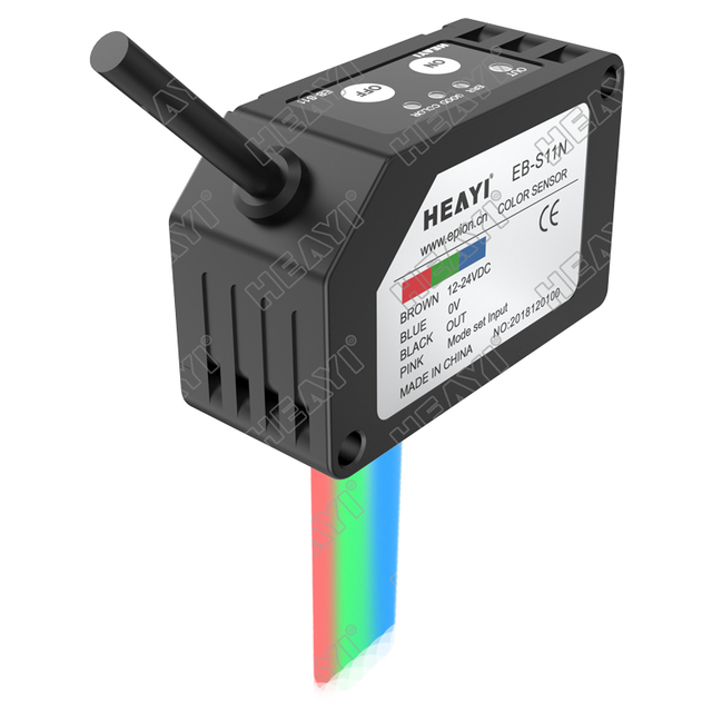 Chinese Hot sale product RGB contrast color mark sensor photoelectric sensor EB-S11N with good quality for LX-101