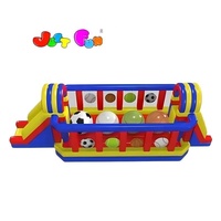 Parcours d'obstacles gonflable Big Ball Fun Sports 60 pieds pour un usage commercial de haute qualité