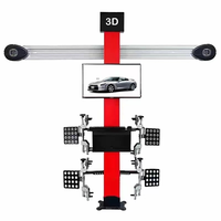 Machine d'alignement 3D automatique d'occasion de haute qualité pour voitures, multi-langues, alignement quatre roues