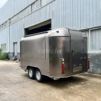Chariot de restauration mobile pour hot-dogs et frites, conforme aux normes australiennes, petit camion de café, remorque alimentaire commerciale pour extérieur