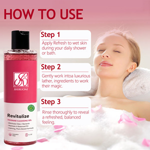 Label privé gel <span class=keywords><strong>nettoyant</strong></span> féminin PH-Balanced <span class=keywords><strong>nettoyant</strong></span> <span class=keywords><strong>intime</strong></span> doux à l'extrait de fleur de rose - Product Image 6