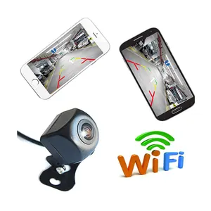 Wifi Wireless Car Rear View Camera WIFI 170 Degree WiFi Reversing Camera HD Night Vision Mini for iPhone Android 12V Cars