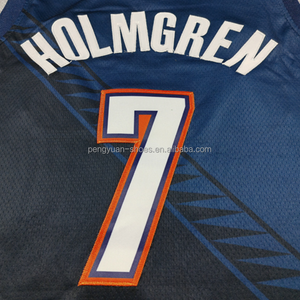 Jersey basket berjahit kualitas terbaik edisi pernyataan hitam Cade Cunningham - Product Image 6