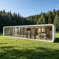 Maison préfabriquée en conteneur Apple House, capsule habitable, certifiée SAA CE AS4964, maison modulaire moderne, petite maison sur mesure