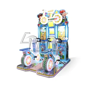 Máquina de arcade sibo pelúcia passeios para crianças, motocicleta, jogos 6 dof, simulador de carro da cidade