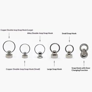 Boucle <span class=keywords><strong>de</strong></span> suspension multi-anneaux électroplaquée quatre couleurs pour coque <span class=keywords><strong>de</strong></span> téléphone et sac, avec fermoir <span class=keywords><strong>de</strong></span> bijoux DIY en forme <span class=keywords><strong>de</strong></span> tête <span class=keywords><strong>de</strong></span> <span class=keywords><strong>moine</strong></span> - Product Image 2