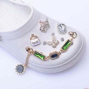 Paillettes Bling Designer Charms pour dame Chaussures Charms Designer New Designer Metal Bling Shoe Charm for Clog Shoes Decoration - Product Image 6