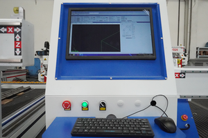 Maquinaria de carpintería 2131 3 Axis CNC Router Grabado Corte para madera MDF Acrílico con marco resistente Colector de polvo - Product Image 4