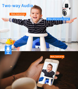 Vesafe nhà V380 PTZ không dây ống kính kép bóng đèn <span class=keywords><strong>Dome</strong></span> CCTV <span class=keywords><strong>Camera</strong></span> <span class=keywords><strong>IP</strong></span> E27 Ổ cắm đèn 4MP Wifi Mạng máy ảnh tầm nhìn ban đêm - Product Image 6