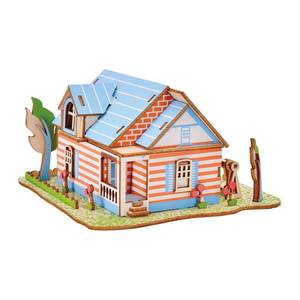 Puzzle en bambou 3D personnalisé, nouveau, modèle du jardin de <span class=keywords><strong>Fontainebleau</strong></span>, bricolage, artisanat créatif, pour les enfants de 0 à 24 mois, moins de 50 pièces - Product Image 5