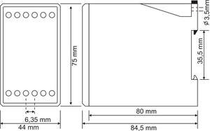 Samwha-Dsp TRM-25 (ידנית/חצי אוטומטי/אוטומטי איפוס) עומס דיגיטלי אסימטריה ממסר תרמית ממסר - Product Image 3