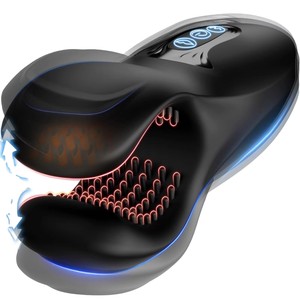 Entraîneur de pénis multi-fréquence à double tête, vibromasseur portable pour hommes Autres produits de planification familiale - Product Image 1